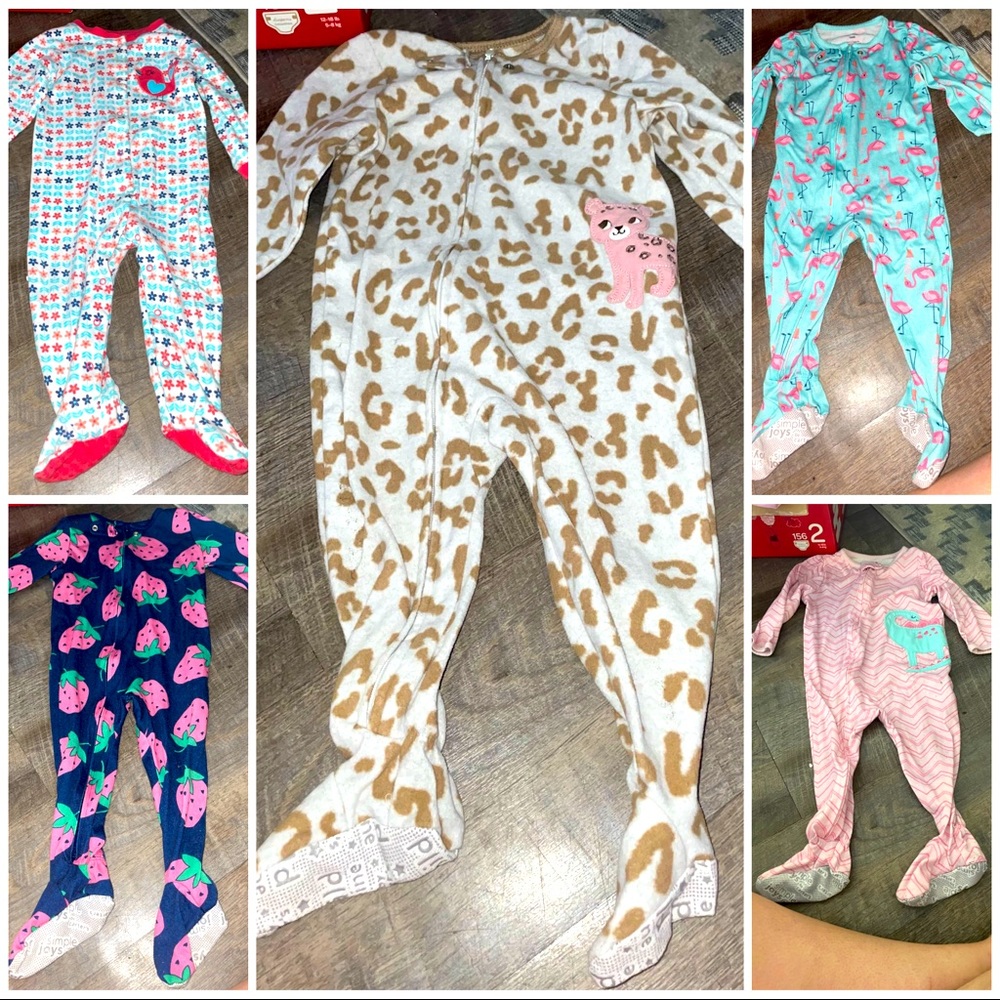 Toddler girls 18 month sleeper lot!